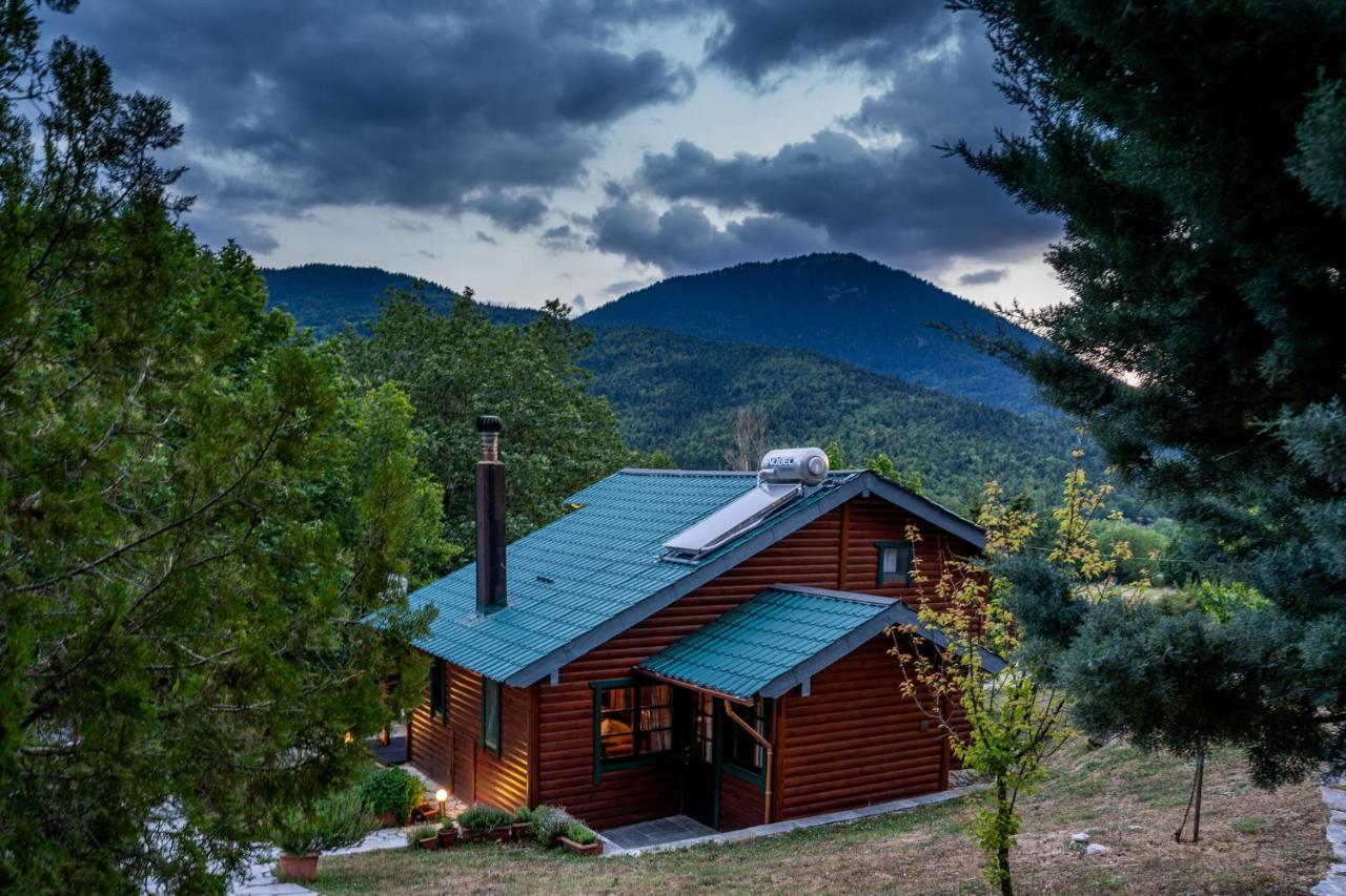 Chalet Likouresi Village Karpenísion Extérieur photo